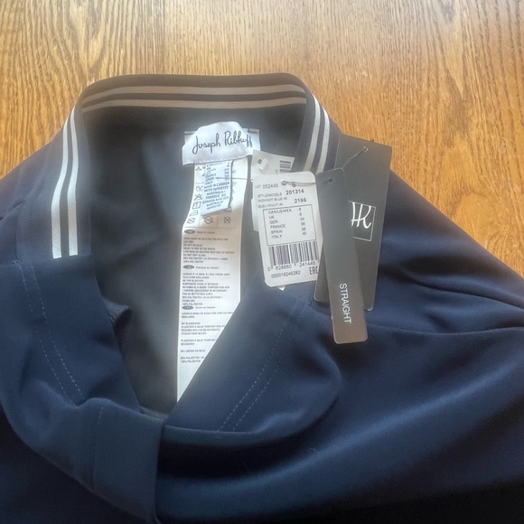 NWT Joseph Ribkoff Navy Pull On Pants Business Casual Size 6 *measurements* NEW - Picture 4 of 13